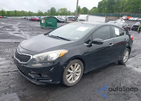 2014 Kia Forte Ex z USA, uszkodzony, nr VIN KNAFX4A85E5046464